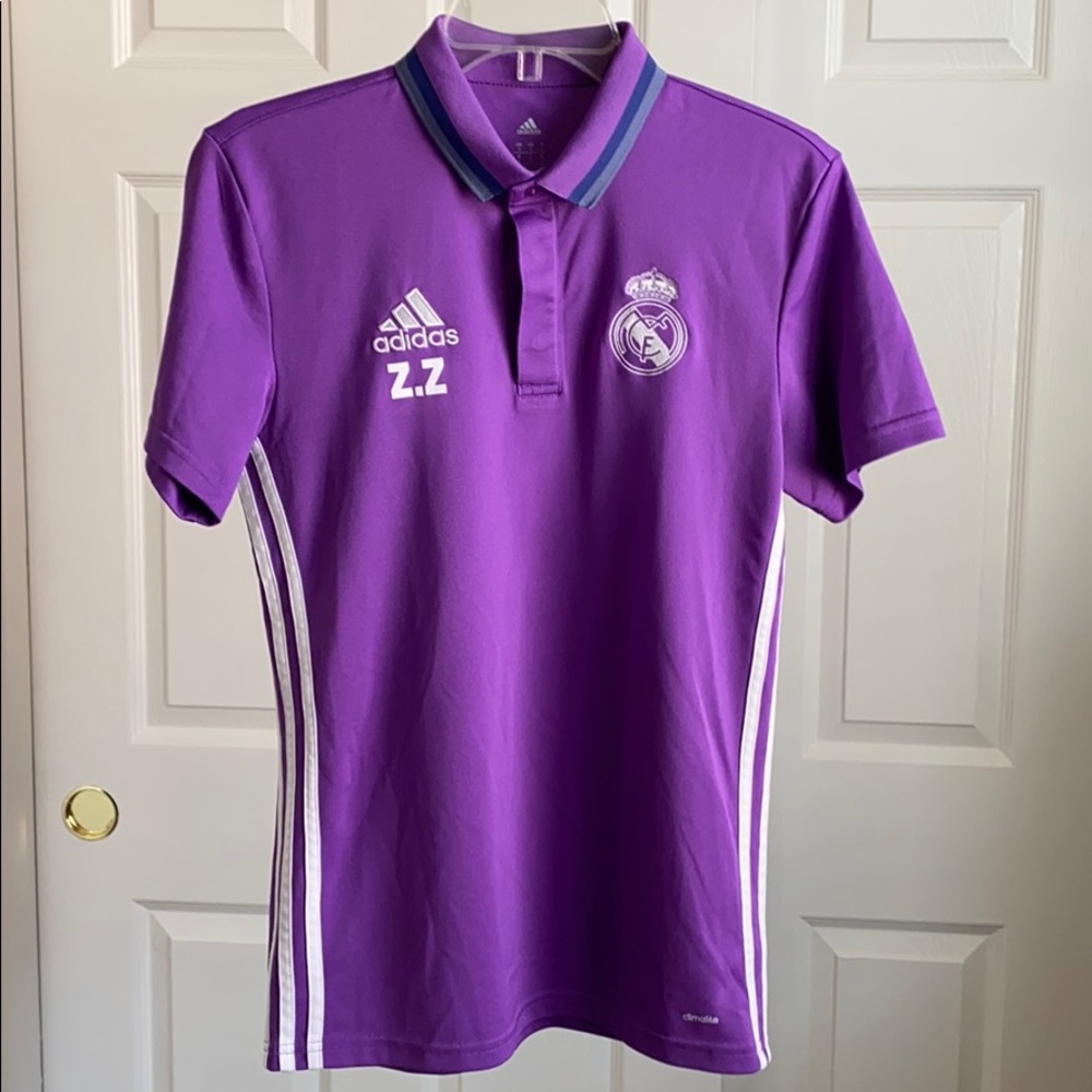 Adidas Real Madrid Zidane 2016-2017 Polo Size S